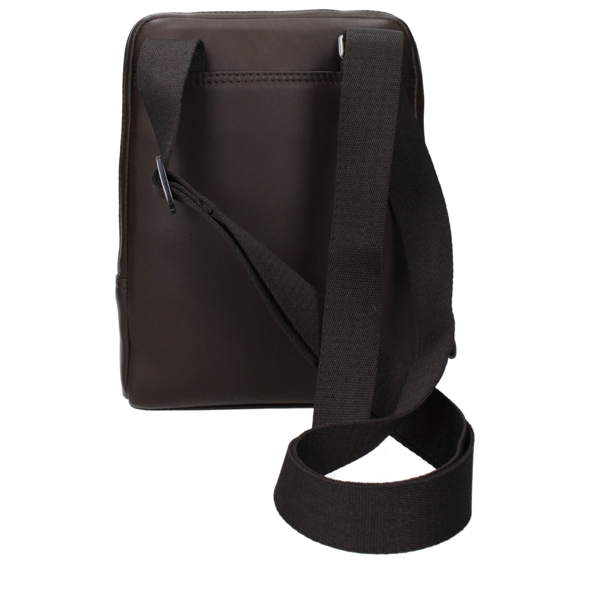 Piquadro Brown Leather Crossbody Bag - 3