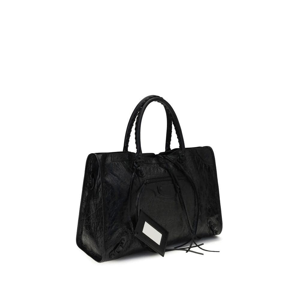 Balenciaga Black Lamb Ovis Aries Aries Shoulder Bag - 2