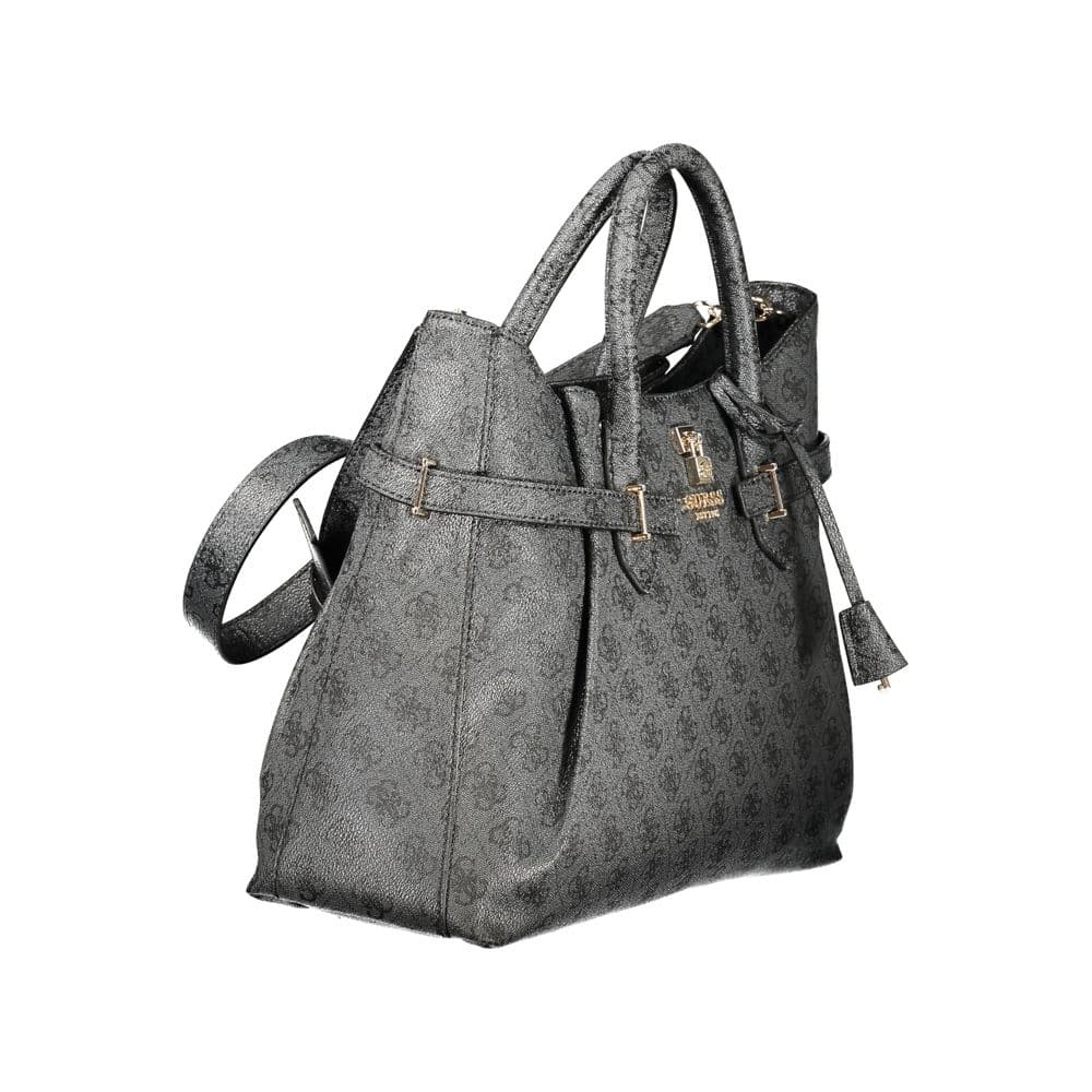 Guess Jeans Black Polyurethane Women Handbag - 3