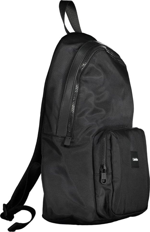 Calvin Klein Black Polyester Men's Backpack - 3