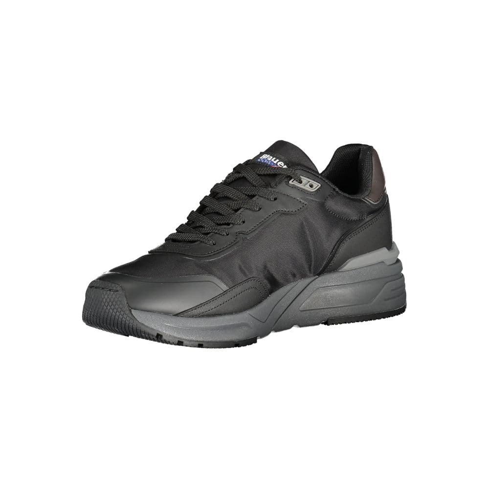 Blauer Black Polyurethane Men Sneaker - 3