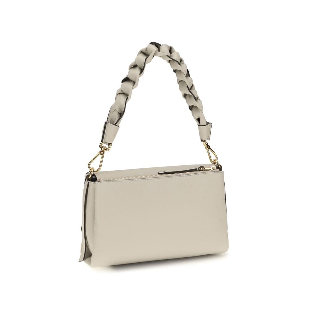 Coccinelle Beige Calf Leather Bos Taurus Shoulder Bag - 3