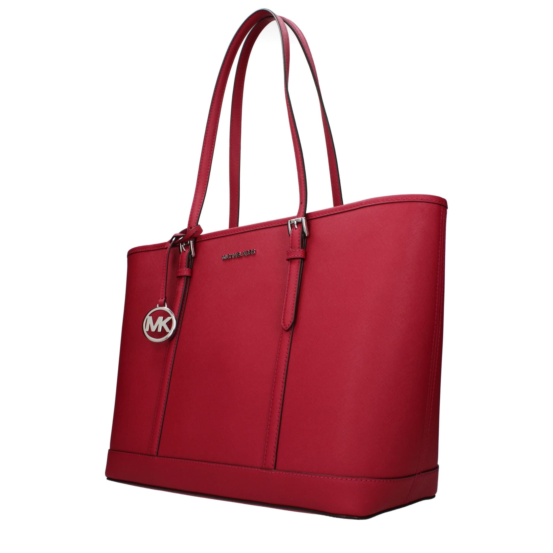 Michael Kors Red Leather Shoulder Bag - 2