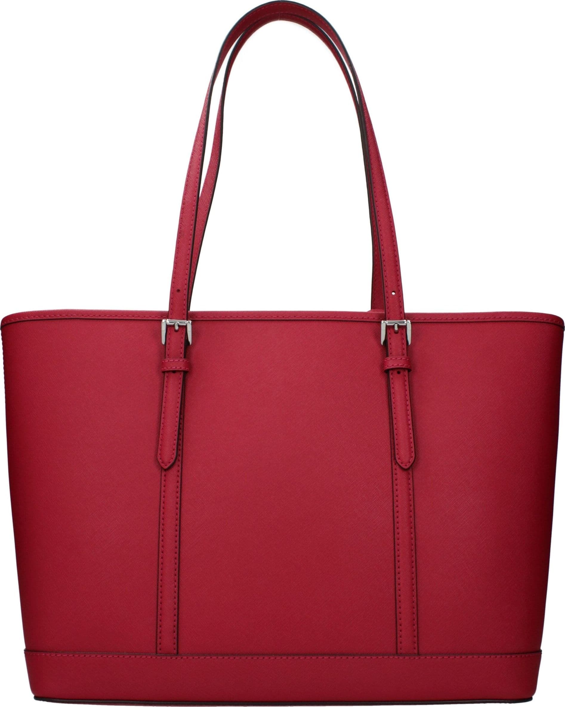 Michael Kors Red Leather Shoulder Bag - 3