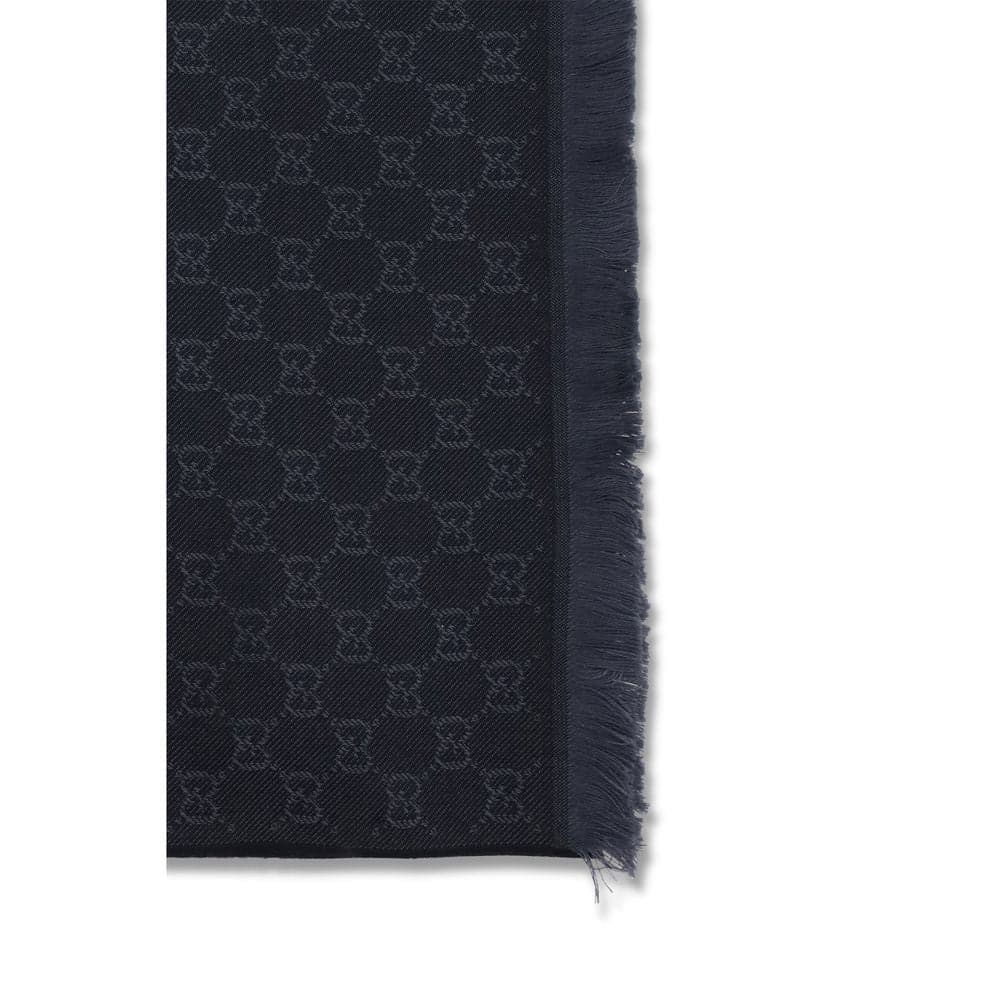 Gucci Black Wool Oves Aries Scarf - 3
