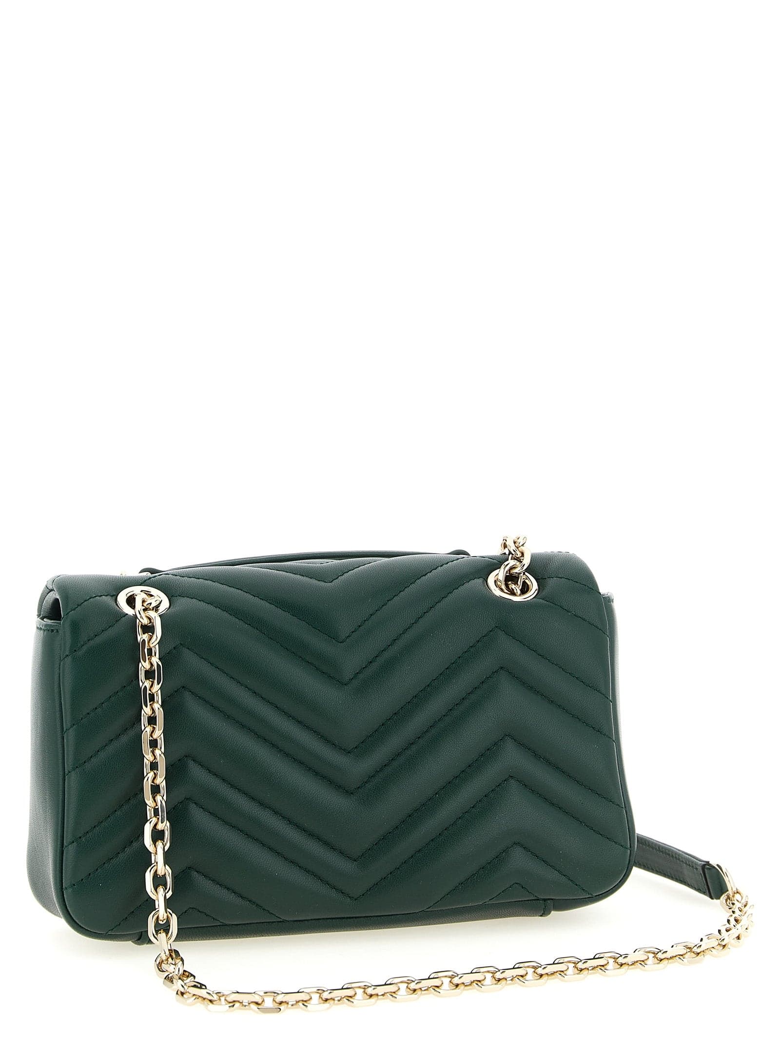 Gucci Bicolor Lamb Leather Shoulder Bag - 2