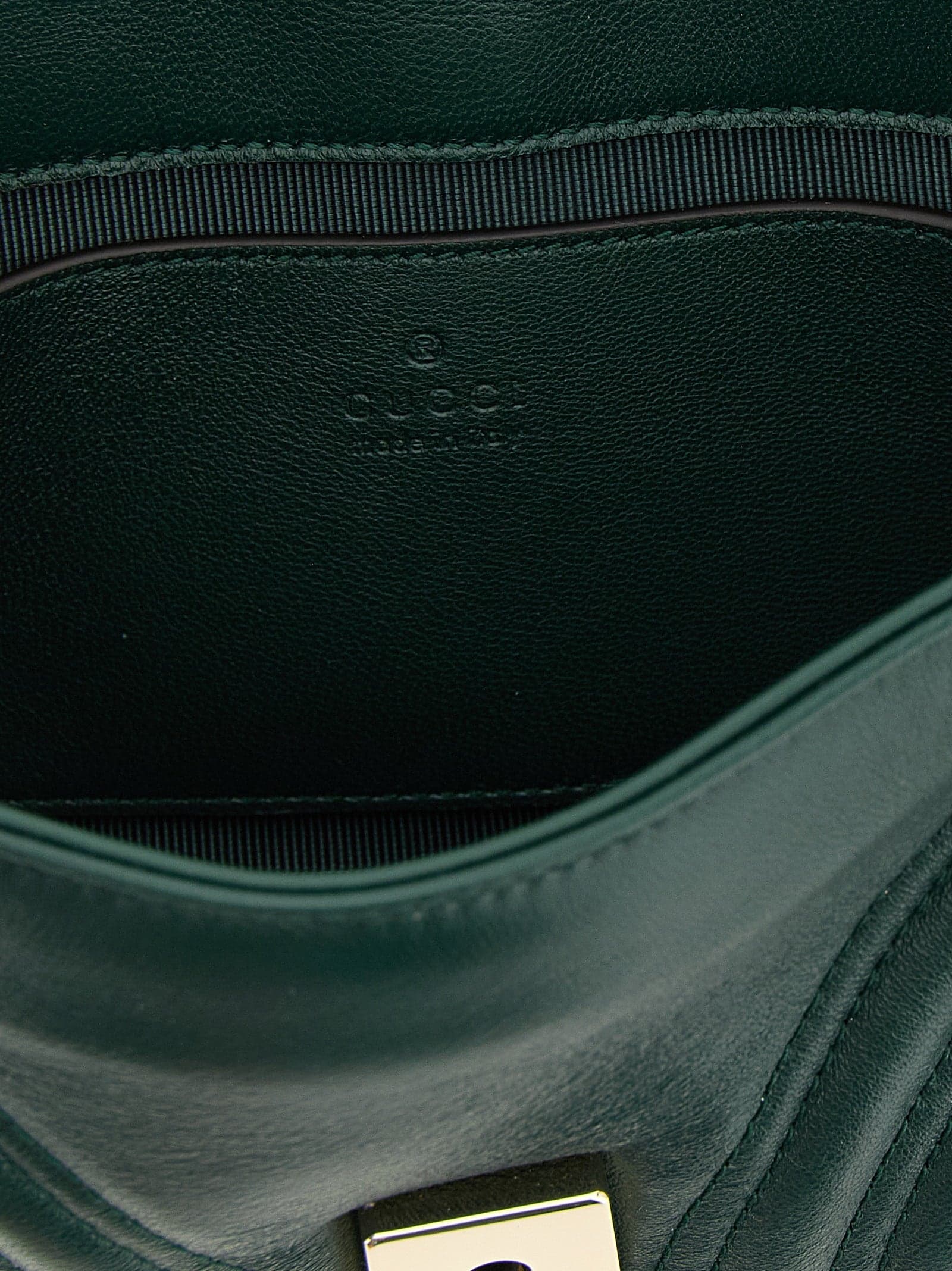 Gucci Bicolor Lamb Leather Shoulder Bag - 4