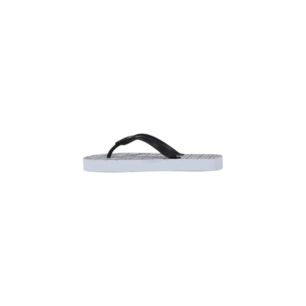 Armani Exchange White Rubber Flip-Flop Sandals - 3