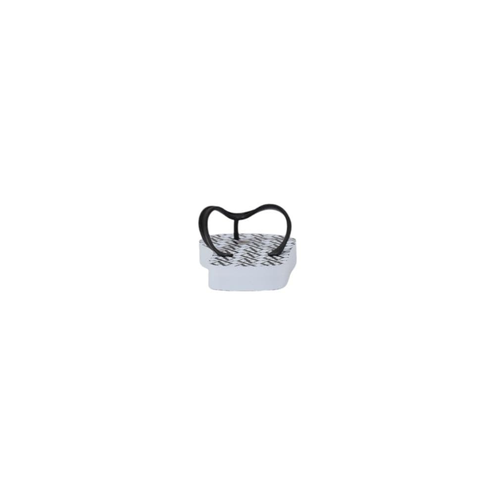 Armani Exchange White Rubber Flip-Flop Sandals - 4