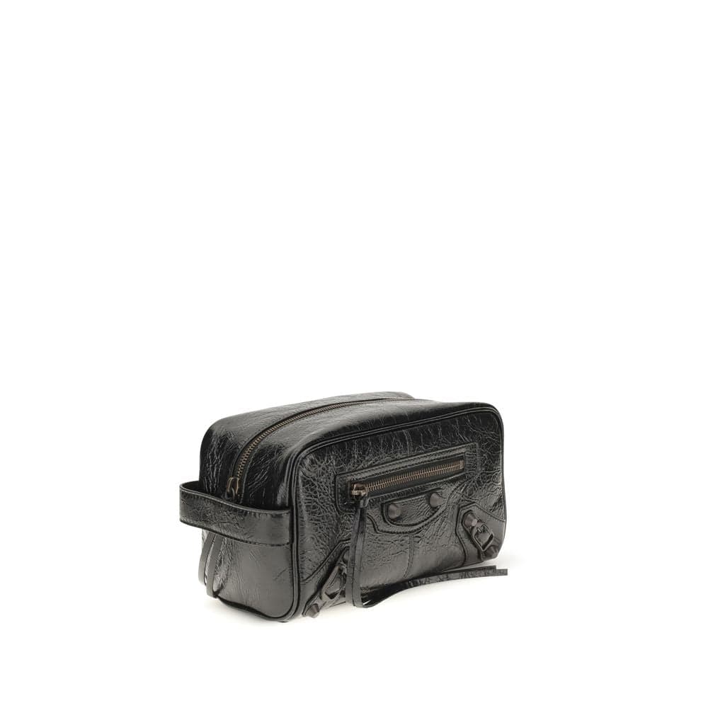 Balenciaga Black Lamb Ovis Aries Aries Wallet - 2