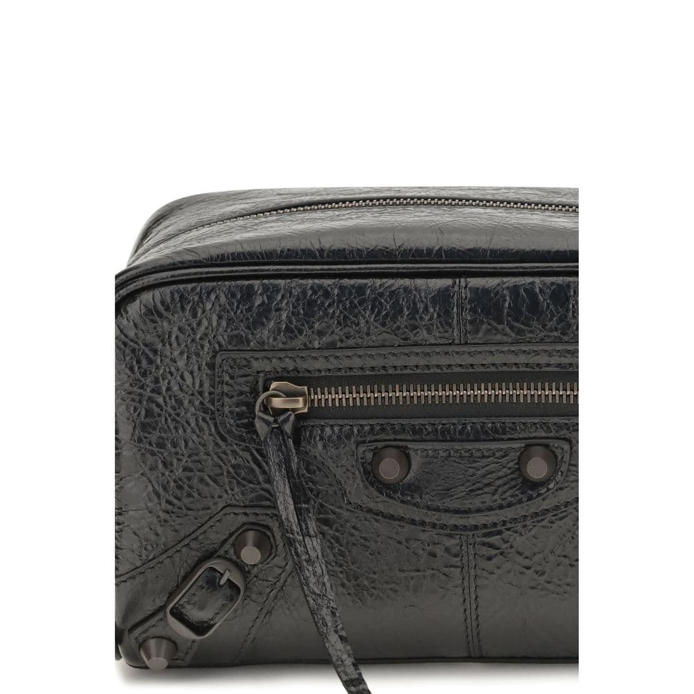 Balenciaga Black Lamb Ovis Aries Aries Wallet - 4