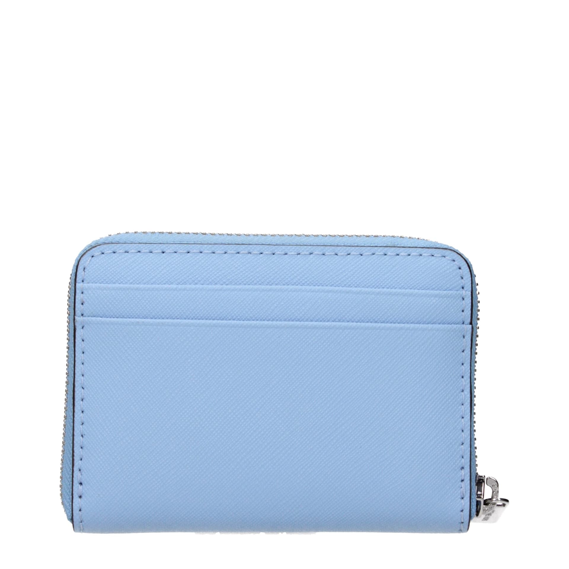 Michael Kors Light Blue Leather Cardholder - 2
