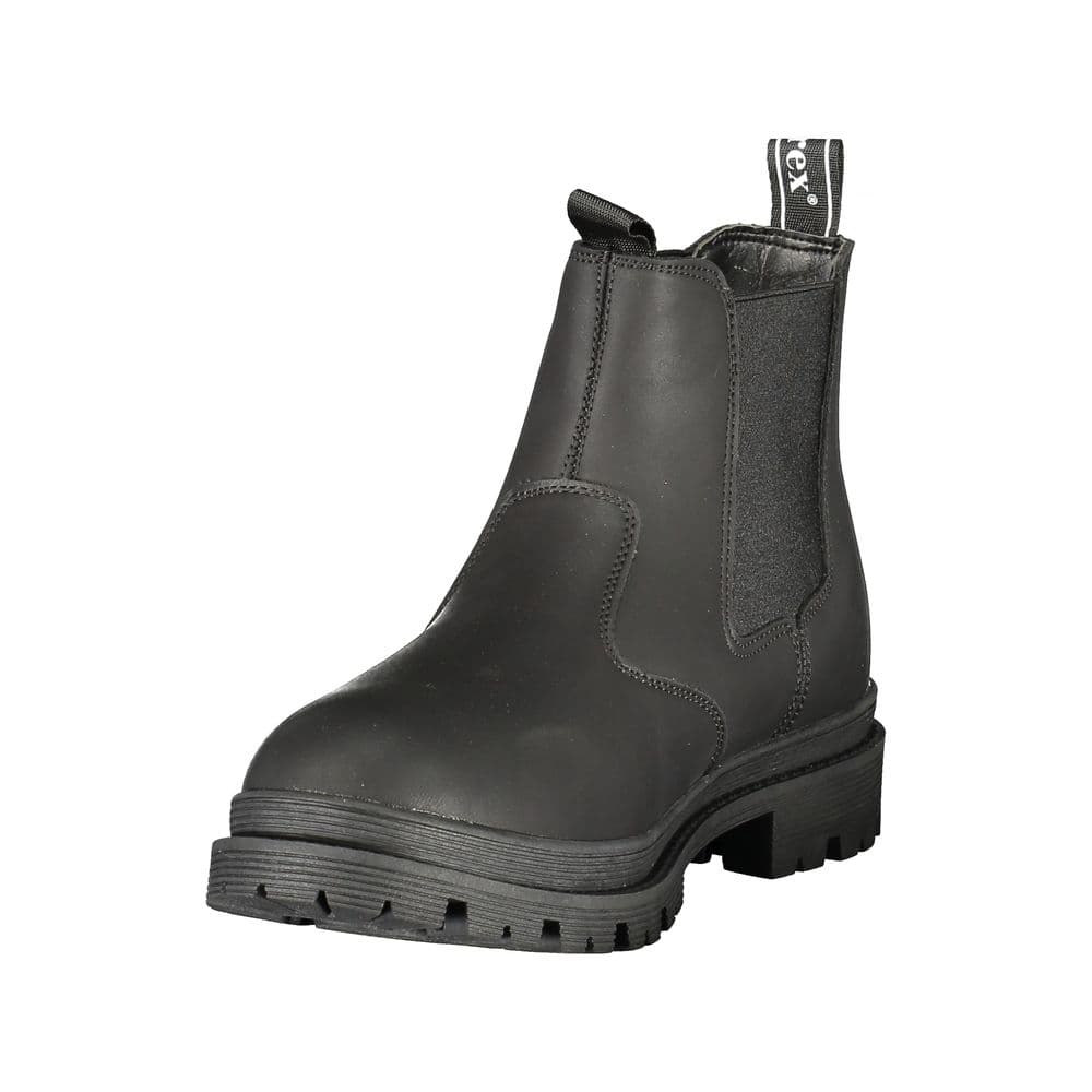 Avirex Nero Polyurethane Men's Ankle Boot - 3