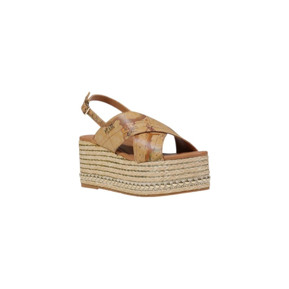 Alviero Martini Prima Classe Beige Polyethylene Platform Sandals - 2