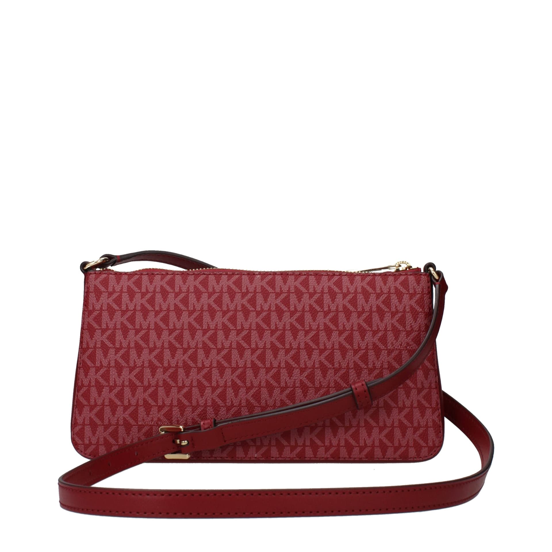 Michael Kors Red Fabric Crossbody Bag - 3