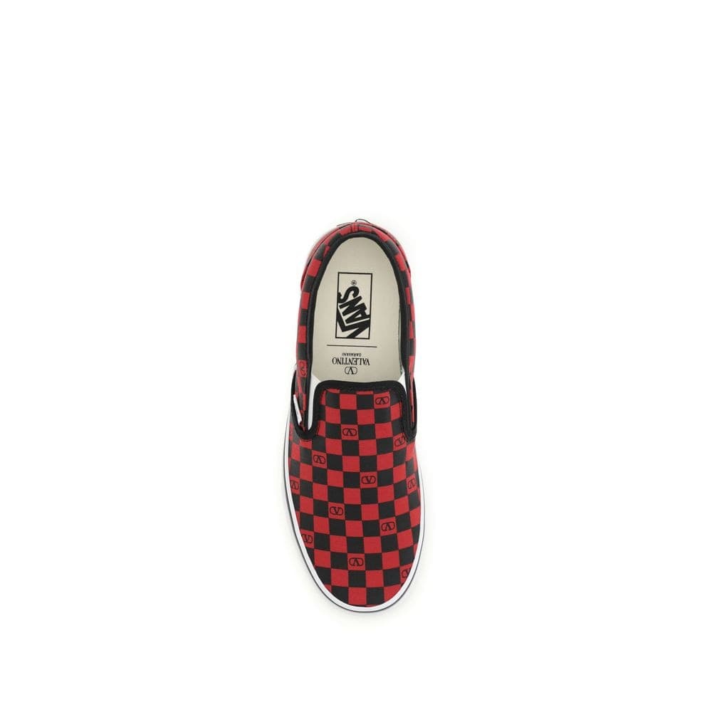 Valentino Garavani Multicolor Cotton Low Top Sneakers - 4