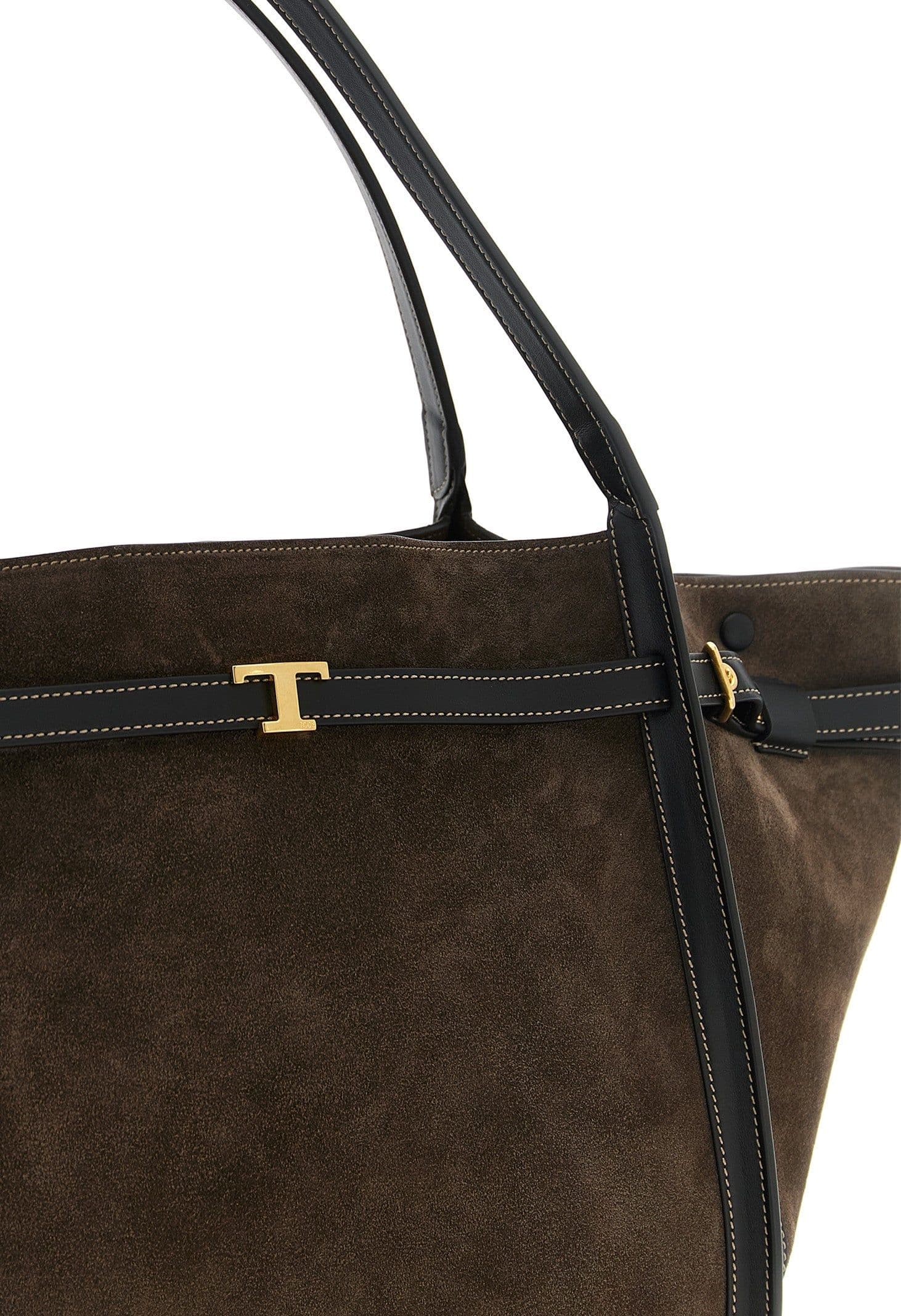 Tod's Brown Calfskin Tote Bag - 3