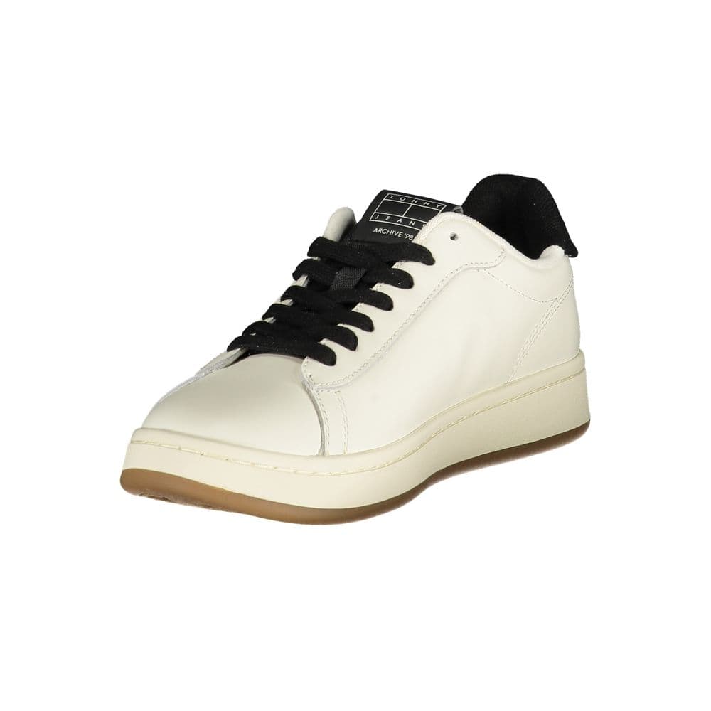 Tommy Hilfiger Bianco Poliuretano Donna Sneaker - 3