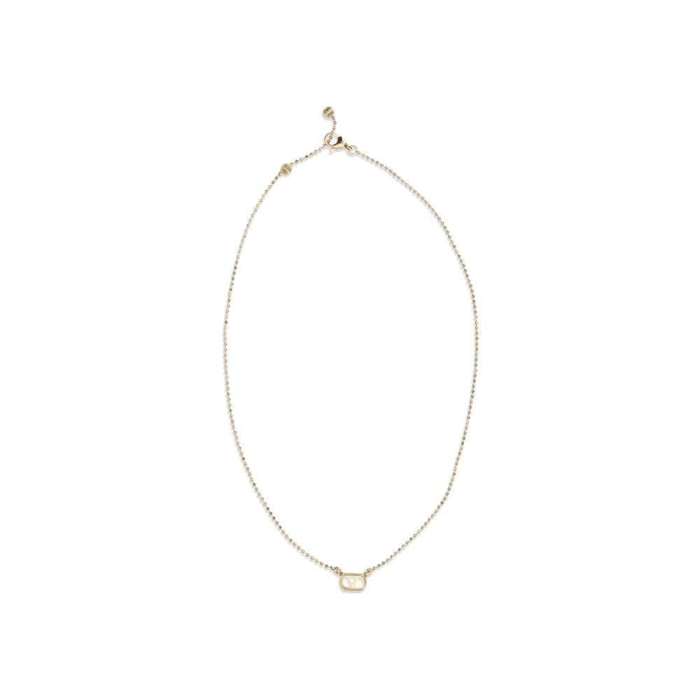 Valentino Garavani Gold Metal Necklace - 2