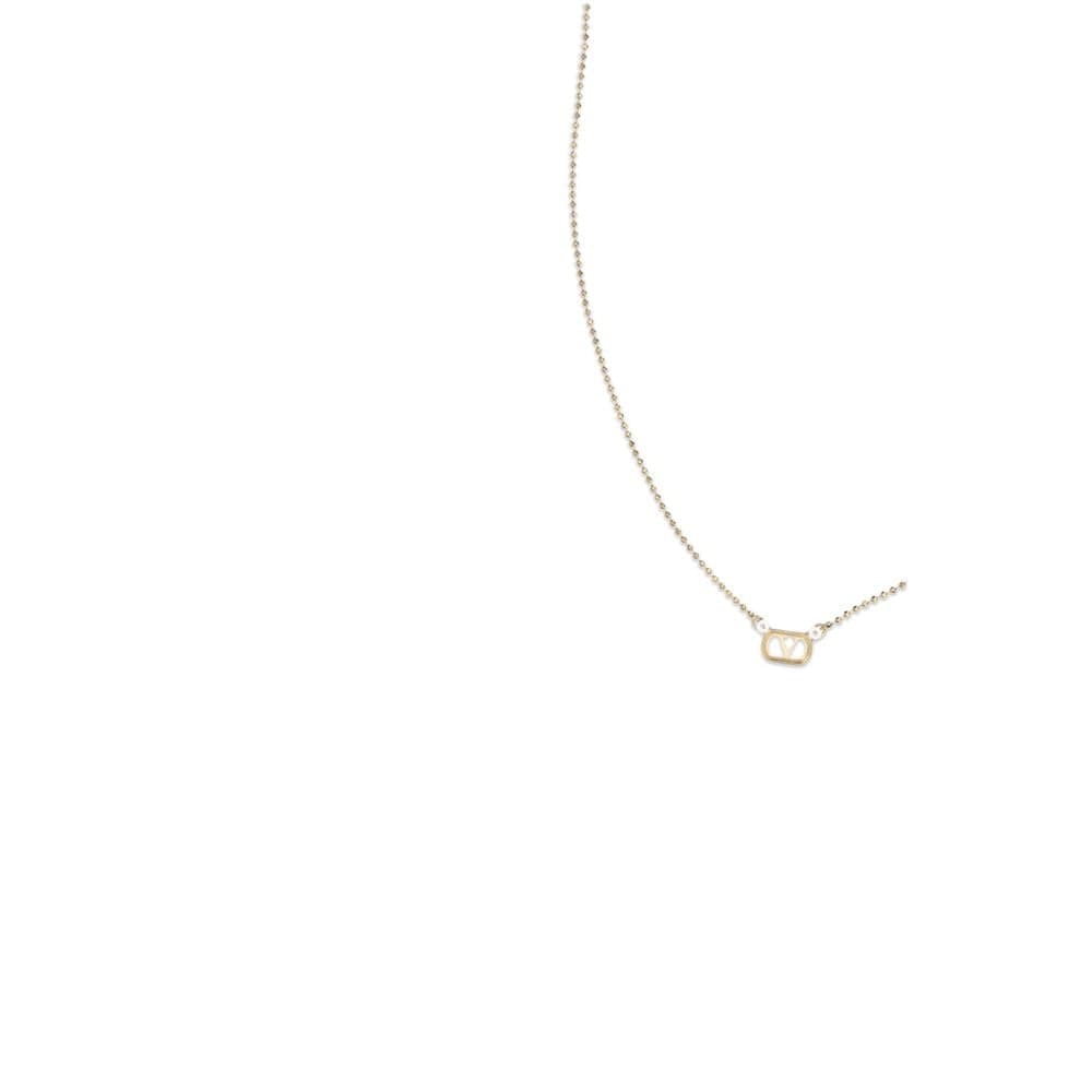 Valentino Garavani Gold Metal Necklace - 3