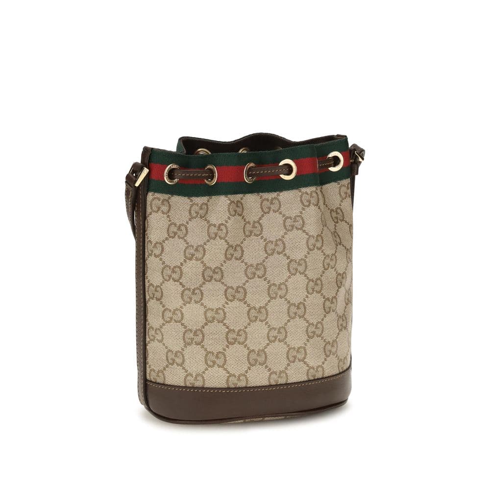 Gucci Beige Cotton Backet Bag - 3