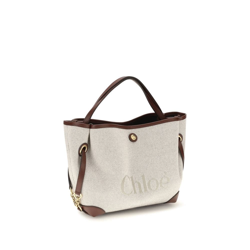 Chloé Beige Fabric Shoulder Bag - 2