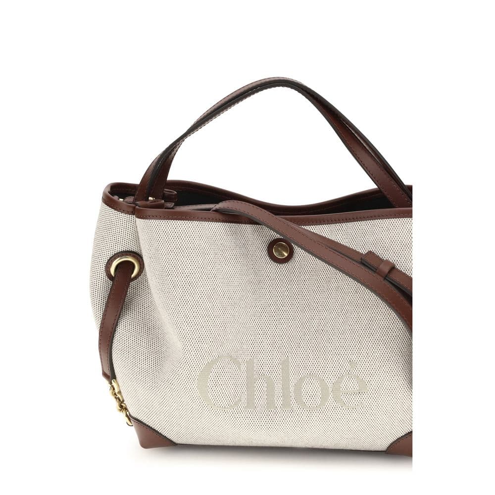 Chloé Beige Fabric Shoulder Bag - 4