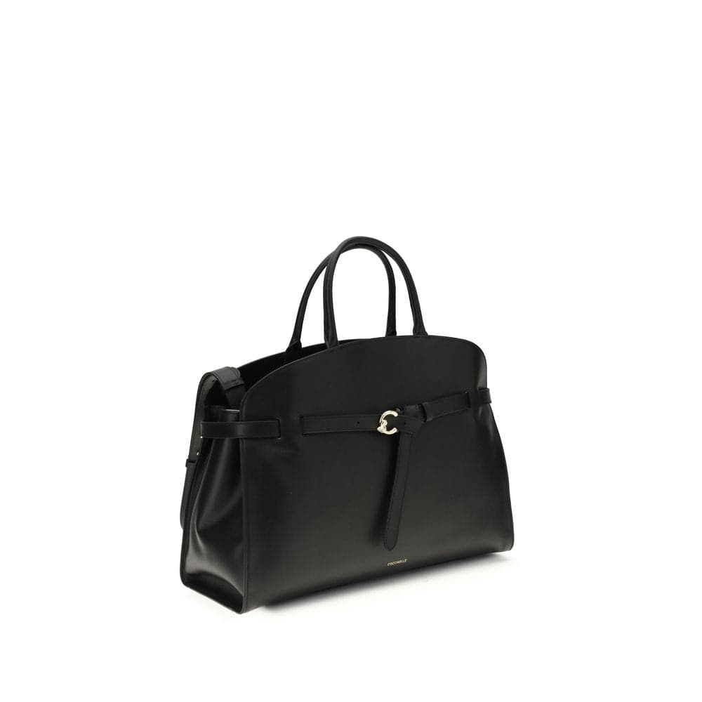 Coccinelle Black Calf Leather Bos Taurus Handbag - 2