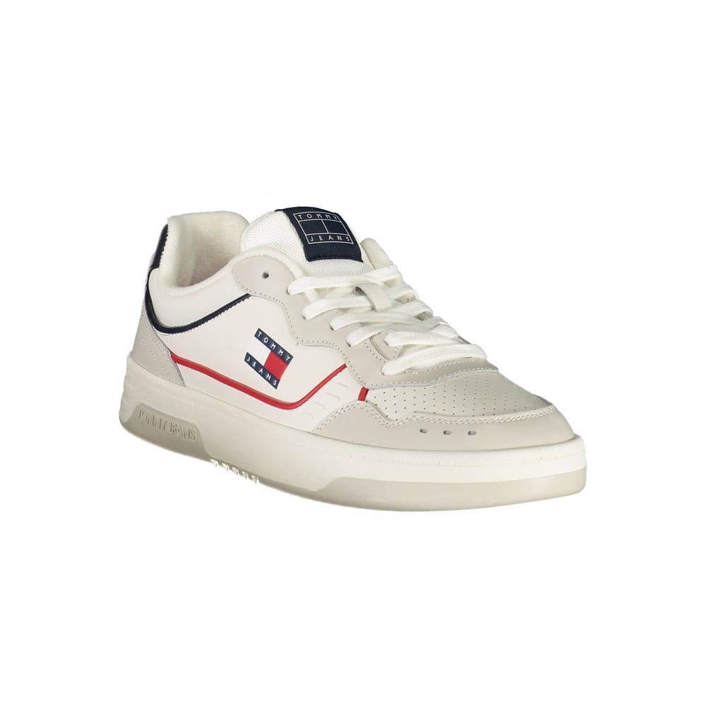 Tommy Hilfiger Bianco Poliuretano Uomo Sneaker - 2