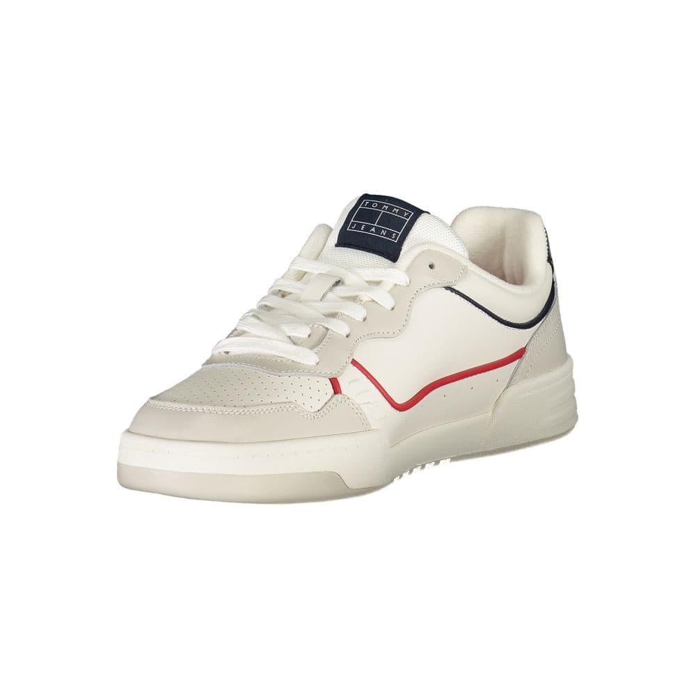 Tommy Hilfiger Bianco Poliuretano Uomo Sneaker - 3