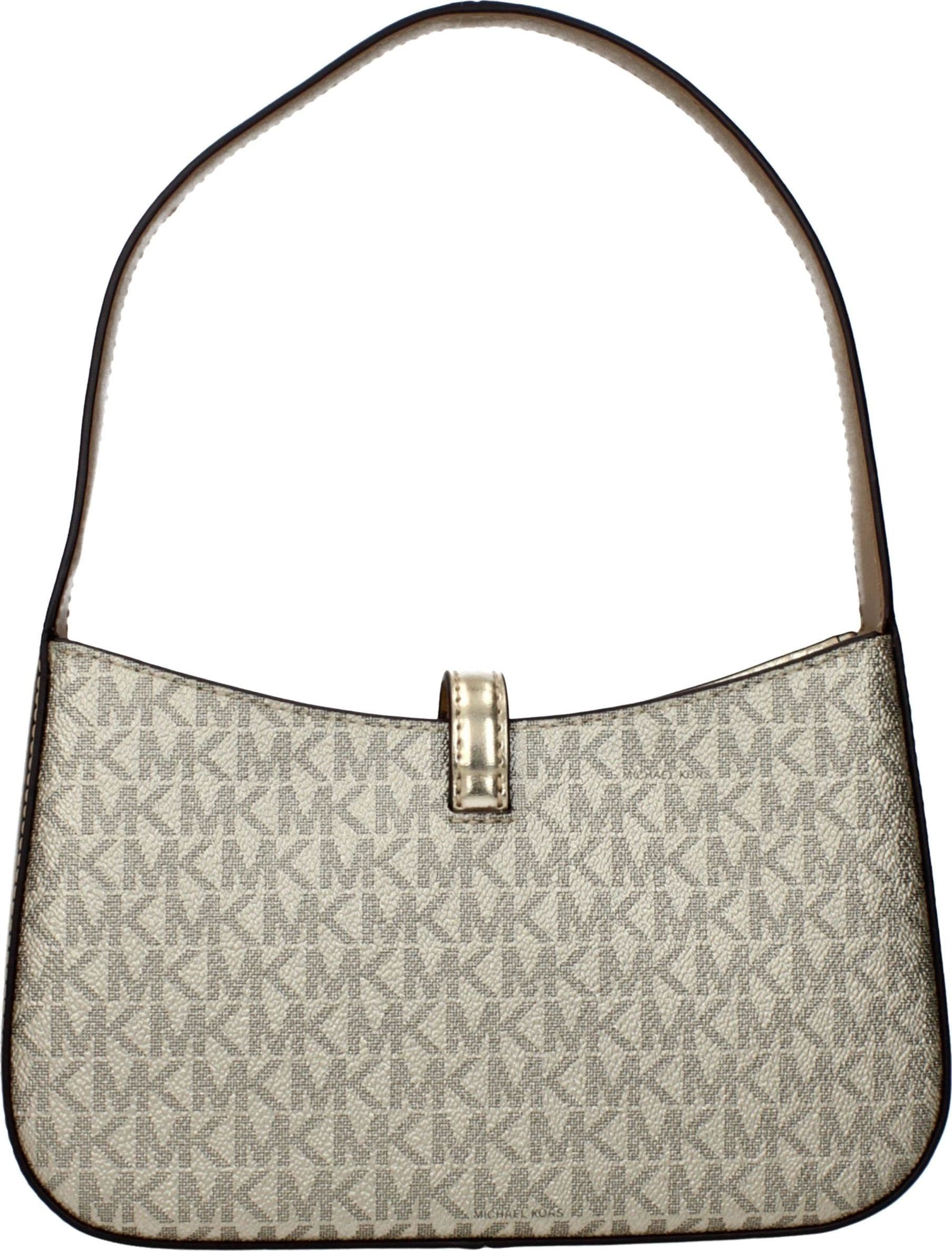 Michael Kors Gold Fabric Handbag - 3