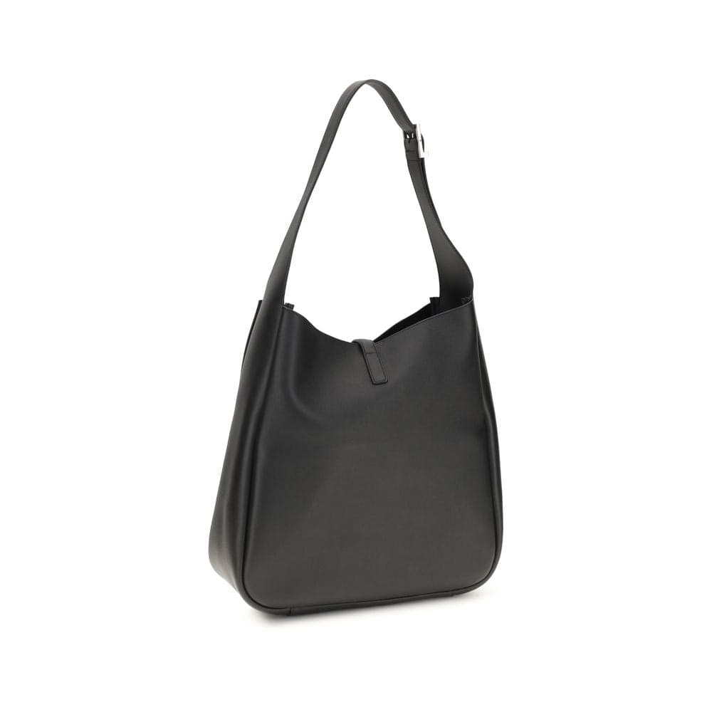 Saint Laurent Black Calf Leather Bos Taurus Shoulder Bag - 3