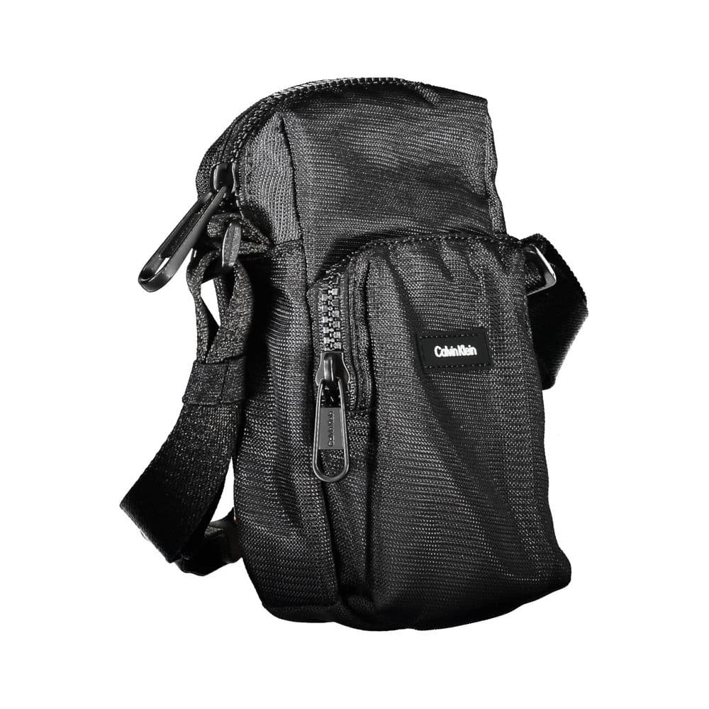 Calvin Klein Elegant Black Shoulder Bag with Chic Detailing - 2