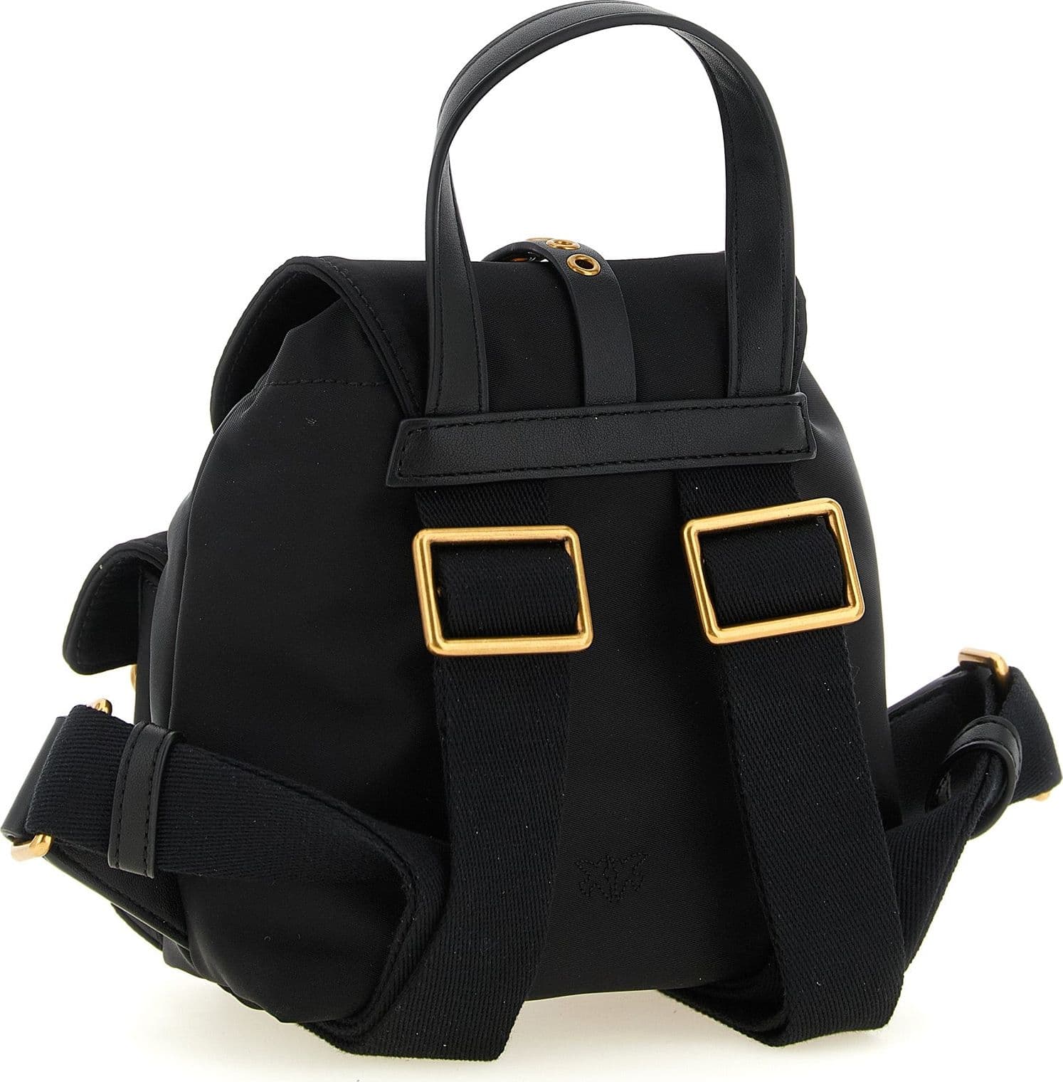 PINKO Black Polyamide Backpack - 2