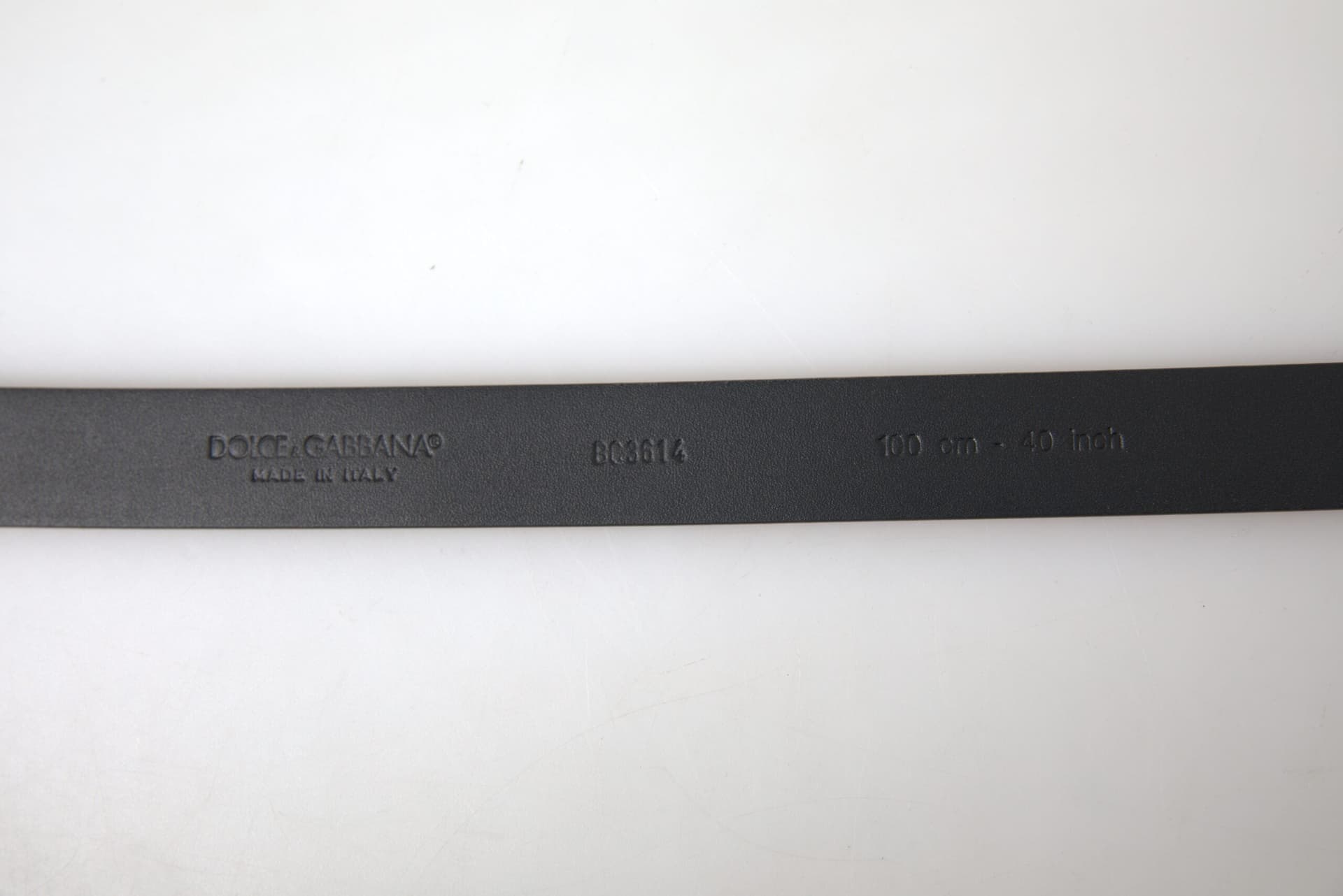 Dolce & Gabbana Bordeaux Leather Silver Metal Buckle Belt - 4