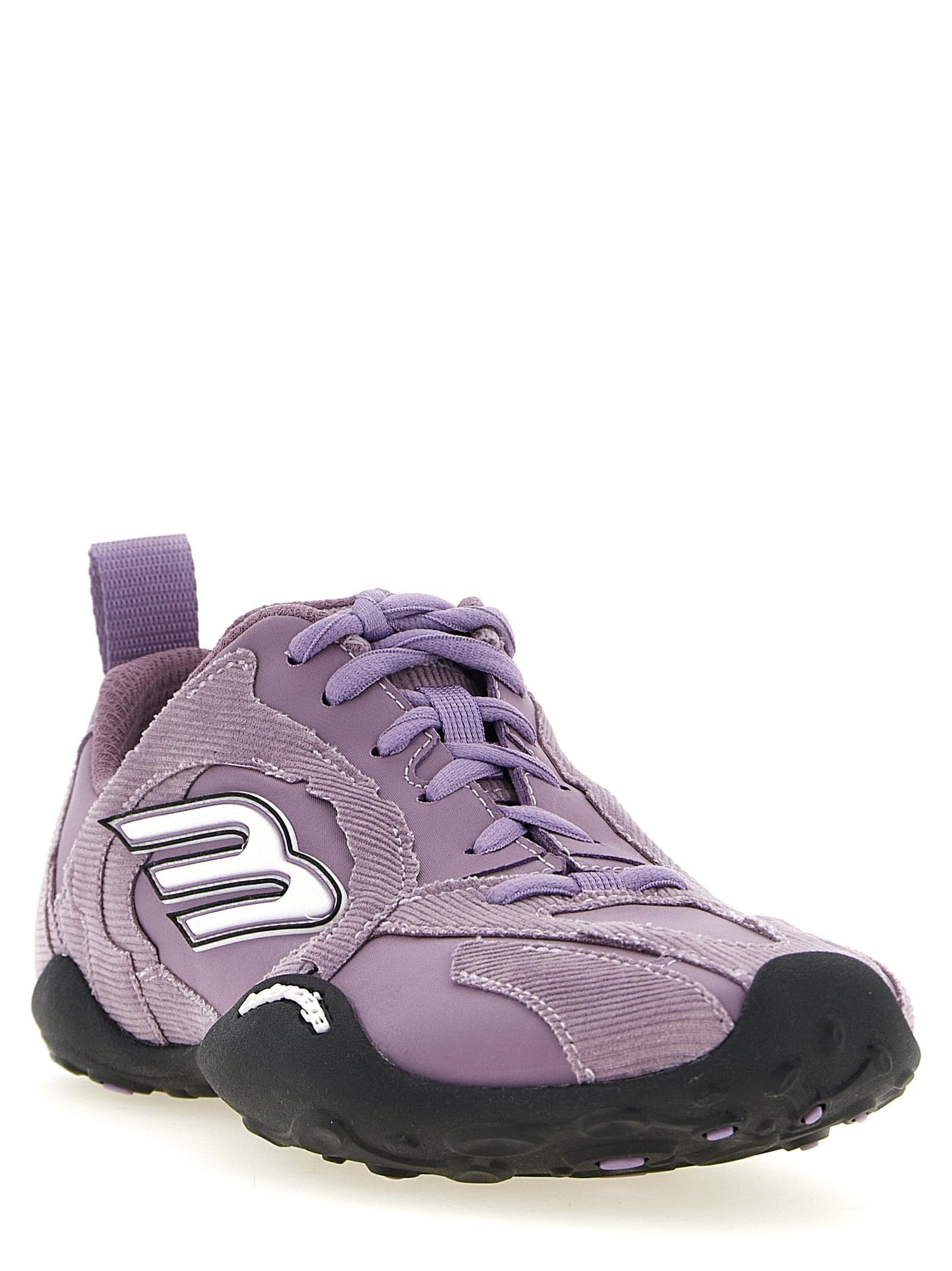 Balenciaga Purple Polyester Athletic Sneakers - 2