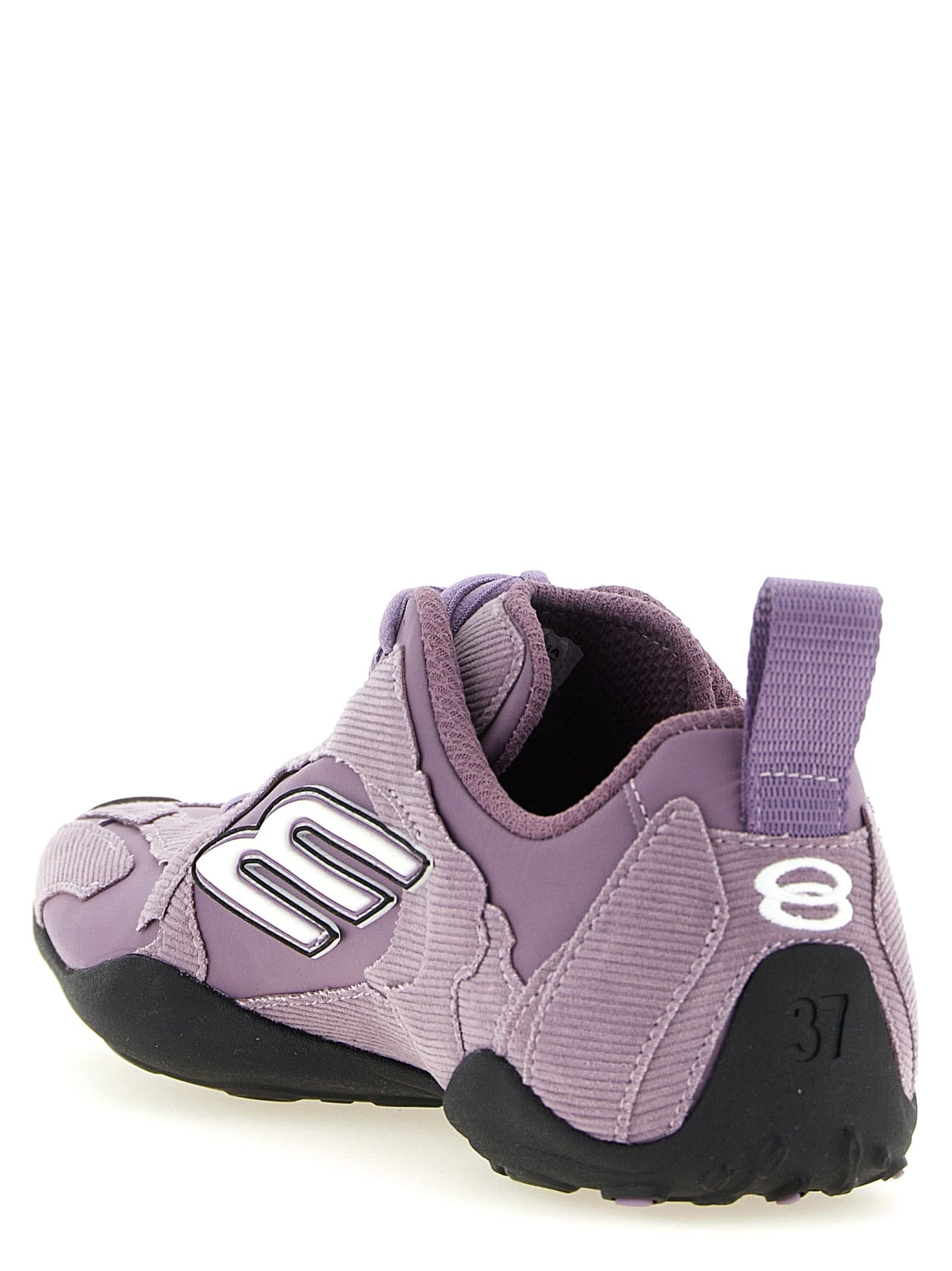 Balenciaga Purple Polyester Athletic Sneakers - 3