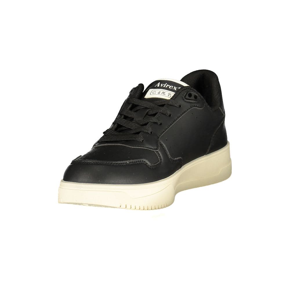 Avirex Black Polyurethane Men Sneaker - 3