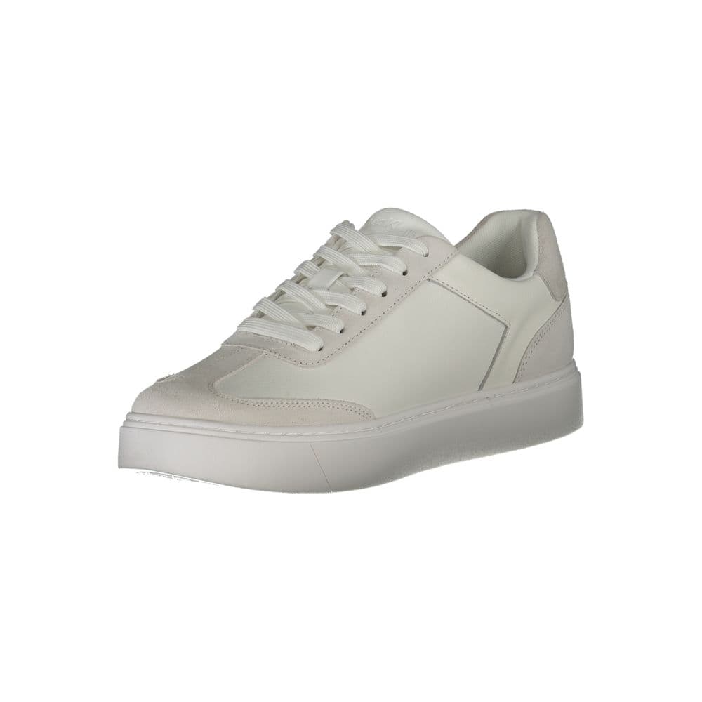 Calvin Klein White Polyurethane Men Sneaker - 3