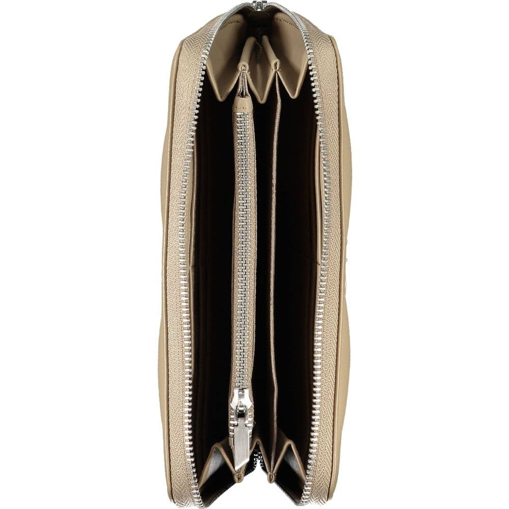 Calvin Klein Beige Polyester Women Wallet - 2