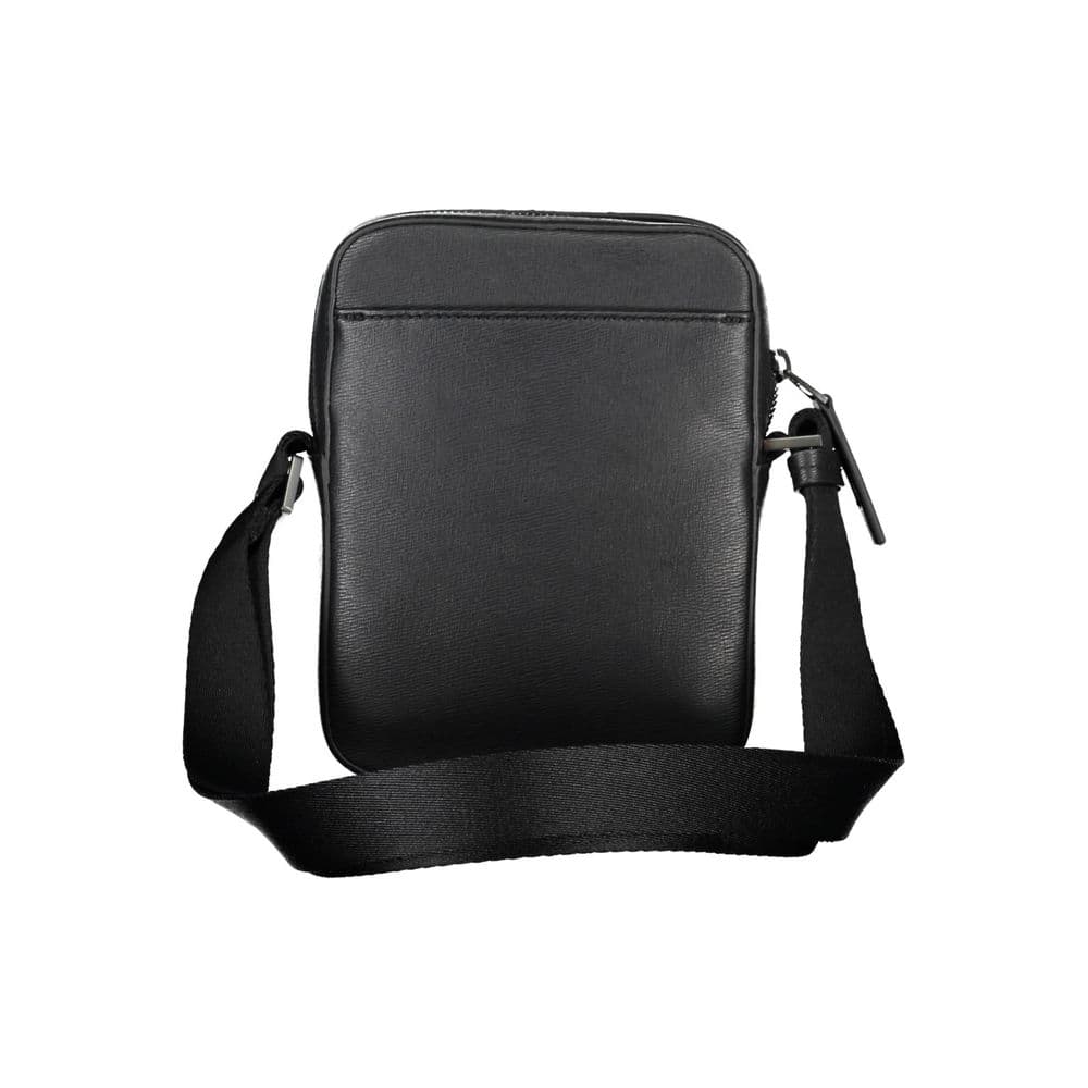 Calvin Klein Black Polyurethane Men Shoulder Bag - 2
