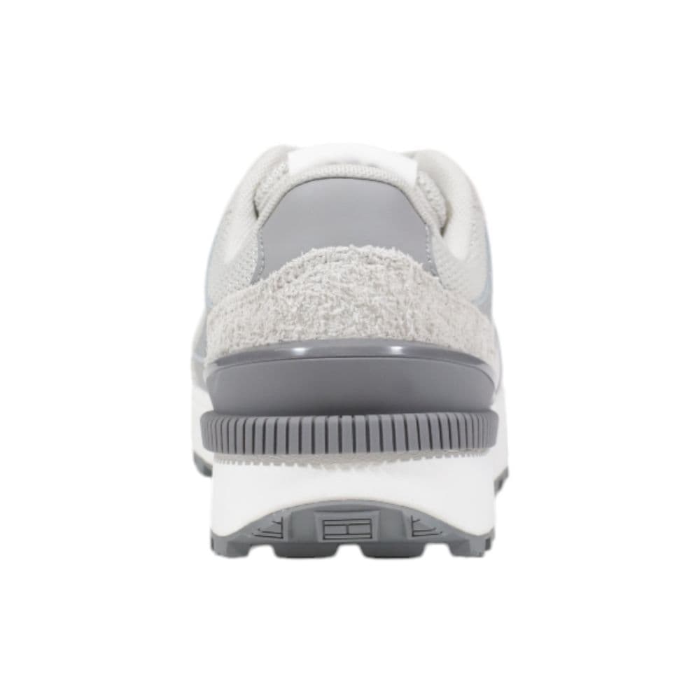 Tommy Hilfiger Jeans Gray Suede Leather Athletic Sneakers - 4