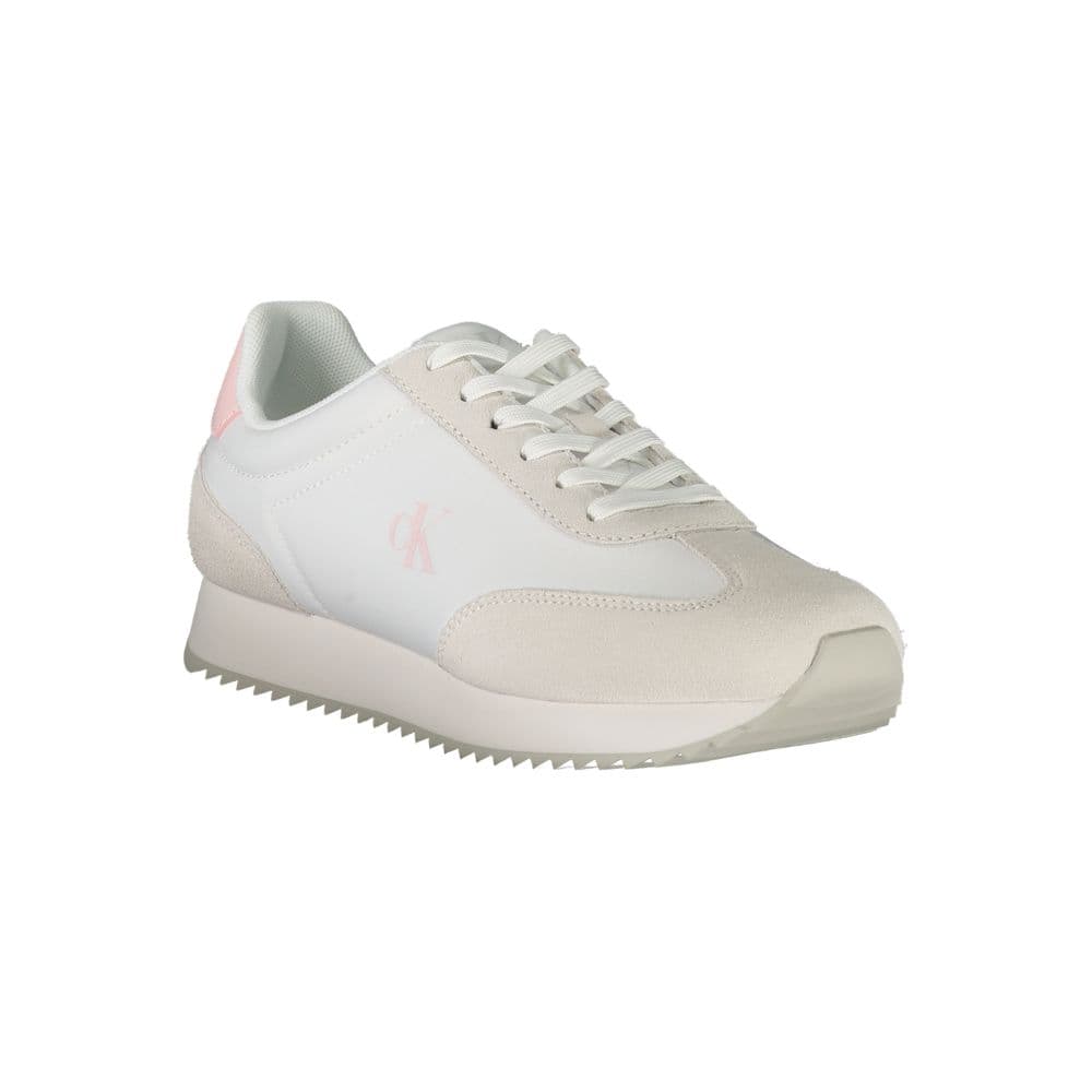 Calvin Klein Bianco Leather Woman Sneaker - 2