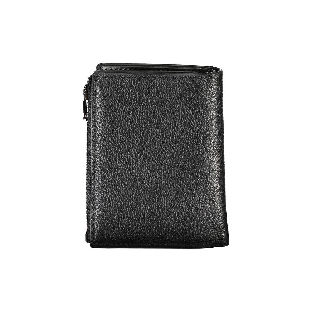 Calvin Klein Sleek Black Leather Wallet with Coin Purse - 2