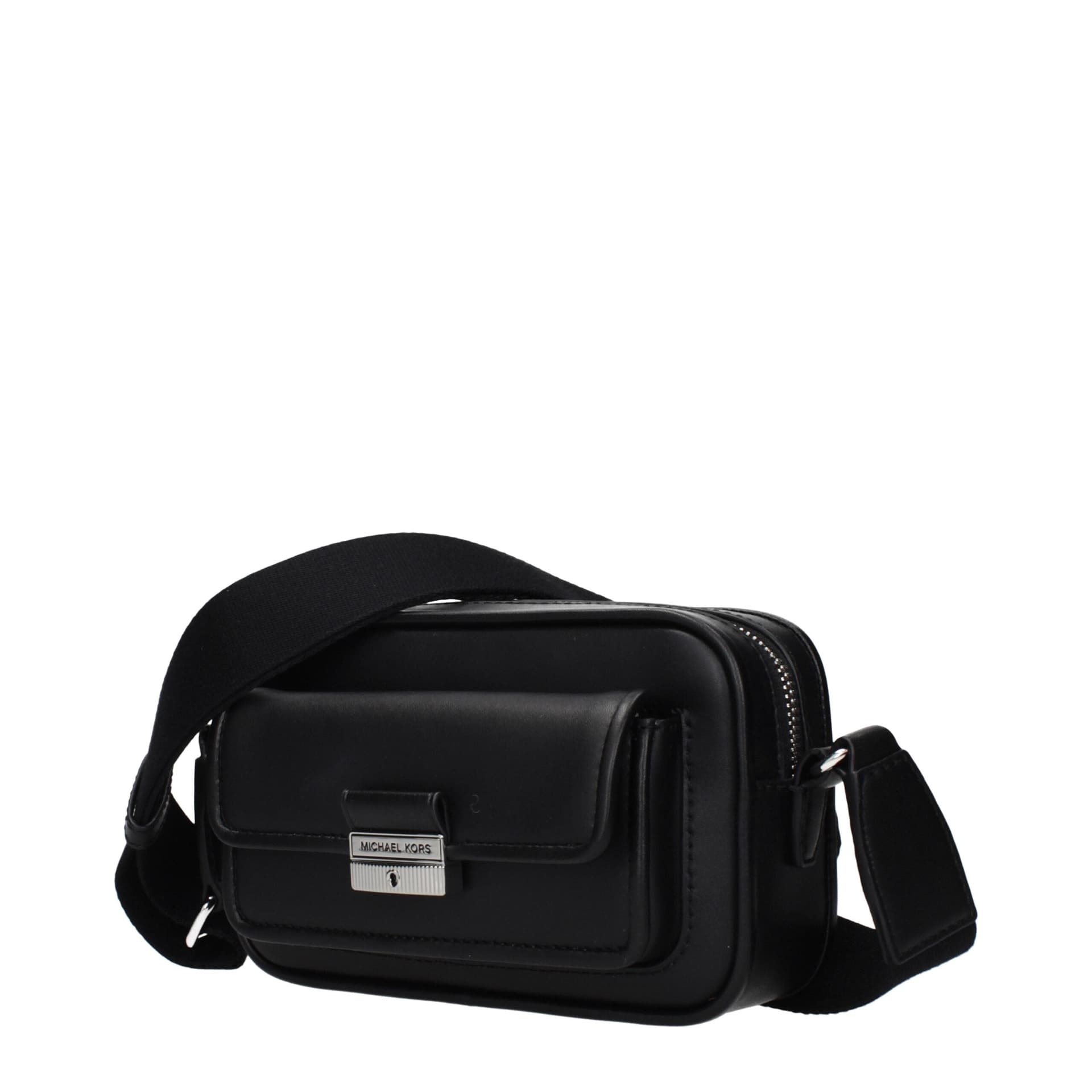 Michael Kors Black Leather Crossbody Bag - 2