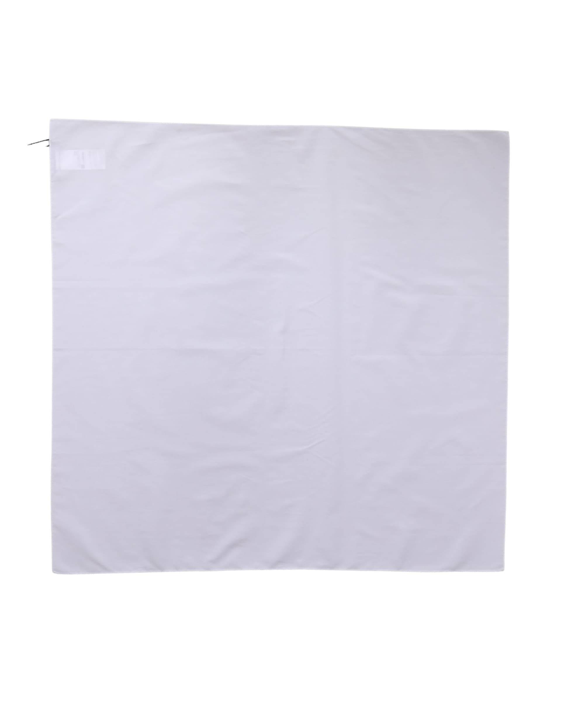 Dolce & Gabbana White Cotton Wrap Square Shawl Stole 71cm x 70cm  Scarf - 2