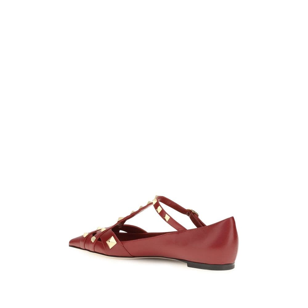 Valentino Garavani Multicolor Goatskin Ballet Flats - 3