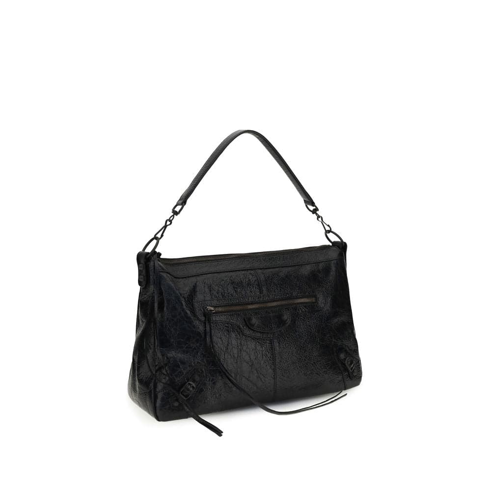 Balenciaga Black Lamb Ovis Aries Aries Shoulder Bag - 2