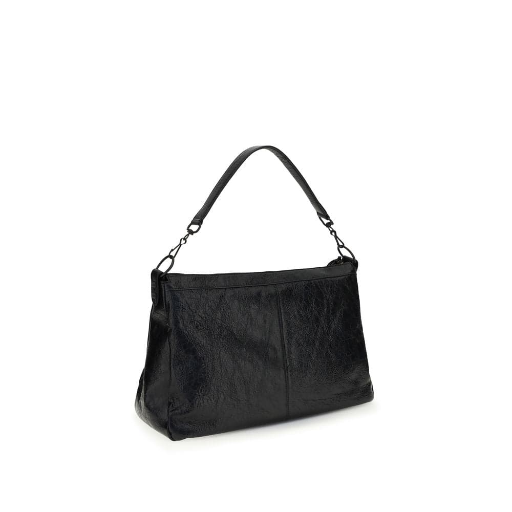 Balenciaga Black Lamb Ovis Aries Aries Shoulder Bag - 3