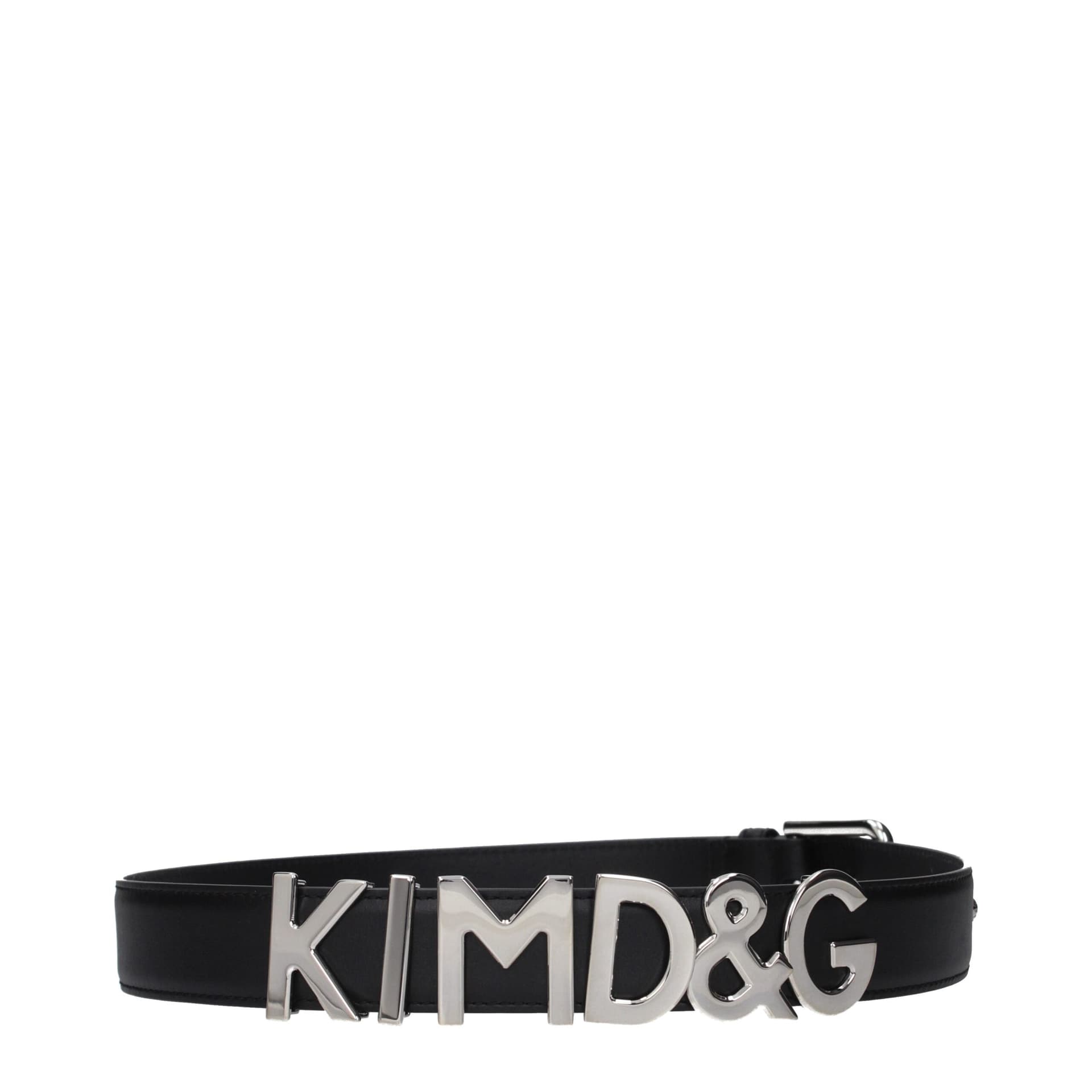 Dolce & Gabbana Black Leather Regular Belt - 2